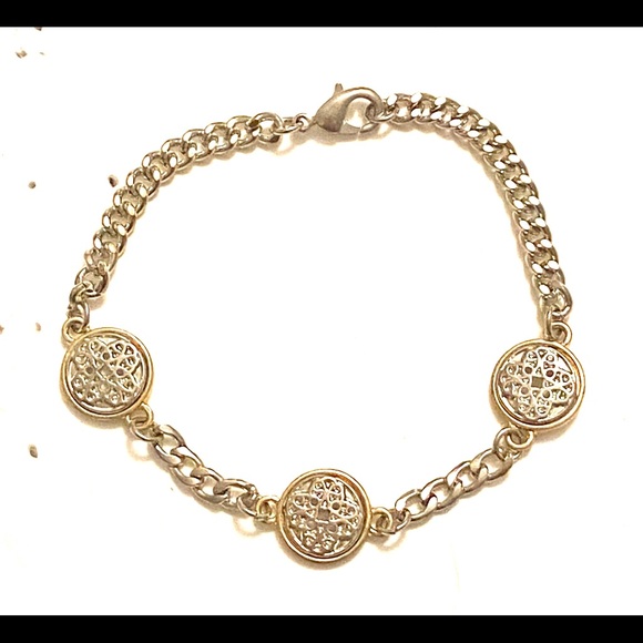 Jewelry - Silver gold mixed metal bracelet Jewelry - Silver gold mixed metal bracelet